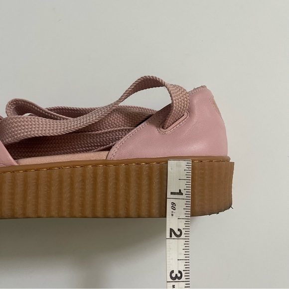 Puma Fenty The Bow Sandals Ankle Wrap Women’s 7.5 Gladiator Platform Soft Pink - Picture 16 of 16